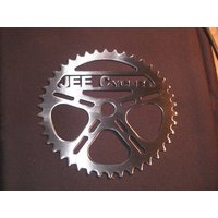 Personalisierte Fahrrad Kettenrad Wandkunst Benutzerdefinierte Metall Man Höhle Dekor von MetalArtEtc