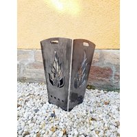 Feuerkorb Feuertonne Feuerschale Feuer Motiv von MetalArtVicki