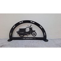Schwibbogen Aus Metall - Simson Schwalbe Weihnachtsdeko von MetalArtVicki