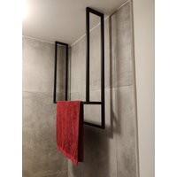 Handtuchhalter Badezimmer Metalfun Stahldesign Loft Moderner von MetalfunDesign