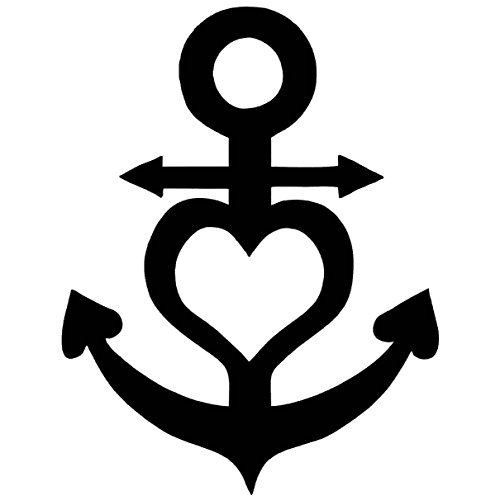 Metall-Design-Dithmarschen GLAUBE, Liebe, Hoffnung aus 3mm Stahl von10cm-100cm (40 cm) von Metall-Design-Dithmarschen