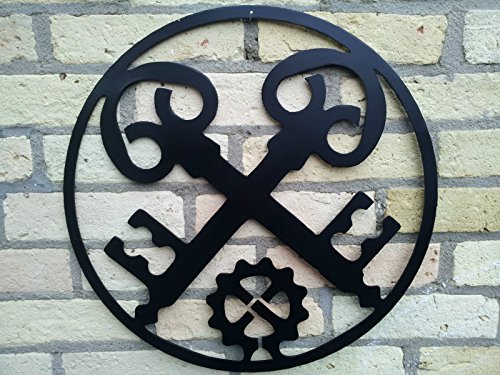 Metall-Design-Dithmarschen Innung, Zunftzeichen der Schlosser (40cm) von Metall-Design-Dithmarschen