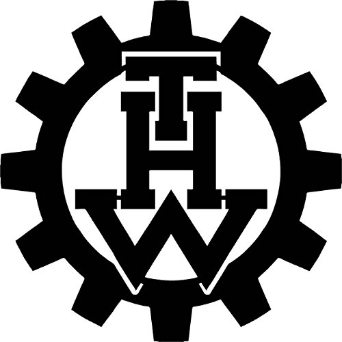 Technisches Hilfswerk THW Logo von Metall-Design-Dithmarschen