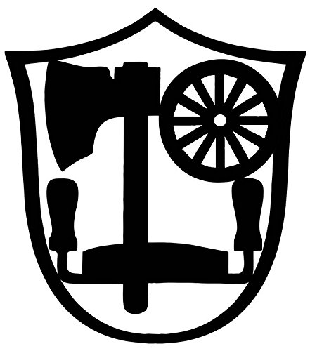Metall-Design-Westküste Wagner/Stellmacher 40cm - 90cm Zunftzeichen/Innungsschild Logo aus 3mm Stahl (40cm) von Metall-Design-Westküste