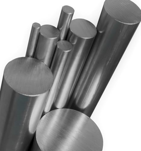 Rundstahl Länge 250mm (25cm) C45 blank 50mm von Metallbau-Systems GmbH