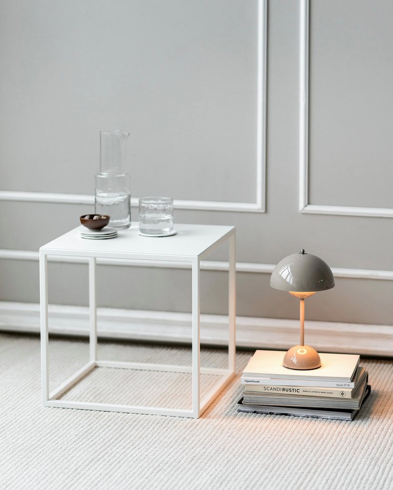 Metallbude Beistelltisch SOLI X, Maße: 40 x 40 cm, hochwertiger Couchtisch aus Metall, ohne Montage Metallbude Beistelltisch SOLI X, Maße: 40 x 40 cm, hochwertiger Couchtisch aus Metall, ohne Montage von Metallbude