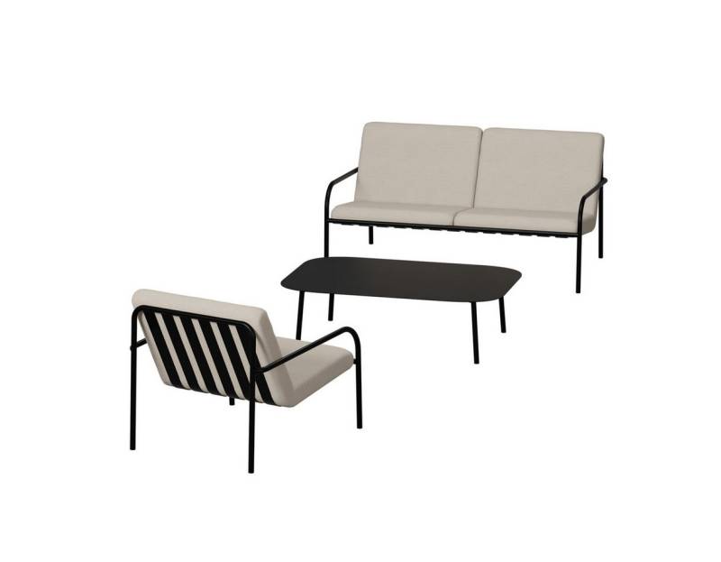 Metallbude Gartenlounge-Set Gartenlounge Set, (3-tlg) von Metallbude