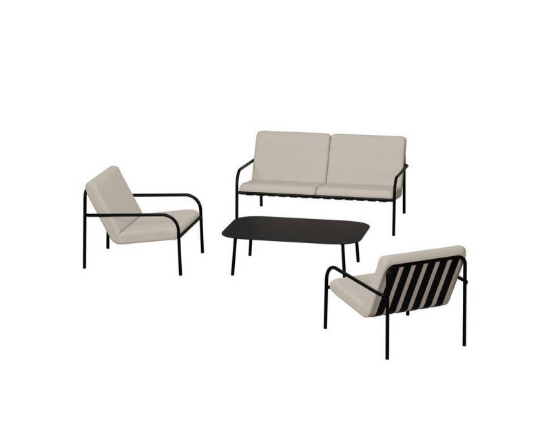 Metallbude Gartenlounge-Set Gartenlounge Set, (4-tlg) von Metallbude