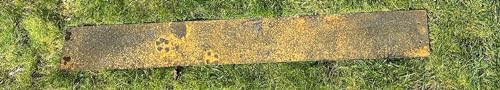 Rasenkanten Cortenstahl 118 cm x 20 cm x 3 mm 2er Set von Metalltechnik Dermbach