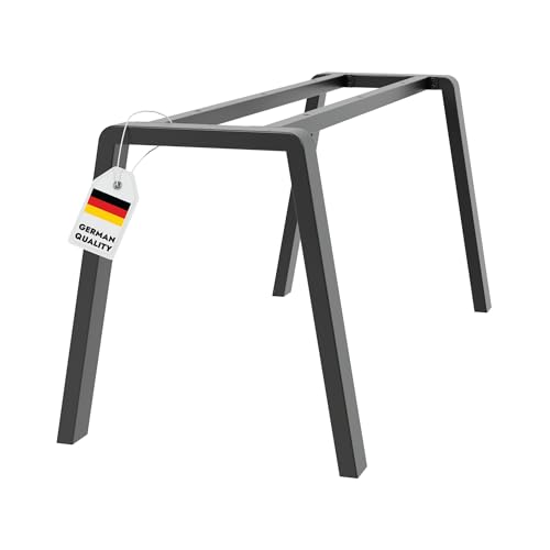 MetaloPro Tischbeine Thusia Round – Schwarze Metallbeine In Abgerundeter Trapezform Für Moderne ESS- Und Arbeitstische Im Minimalistischen Stil – 140x70x72cm MetaloPro Tischbeine Thusia Round – Schwarze Metallbeine In Abgerundeter Trapezform Für Moderne ESS- Und Arbeitstische Im Minimalistischen Stil – 140x70x72cm von MetaloPro