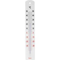 Außenthermometer Glas 40 x 6,5 x 1,2 cm für innen und außen geeignet von Metaltex