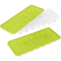 Eiswürfelformer mit Deckel 2er Set von Metaltex