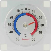 Metaltex - Fensterthermometer quadratisch aus Kunststoff, zum Kleben Metaltex - Fensterthermometer quadratisch aus Kunststoff, zum Kleben von Metaltex