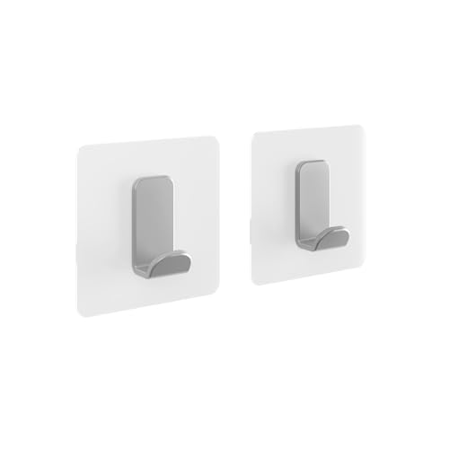 METALTEX 294811000 U-Fix Hafthaken 2er Set 4 x 4 cm von Metaltex