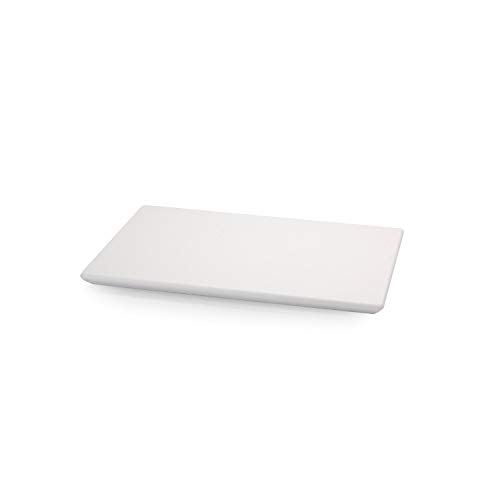 METALTEX - Professionelles Küchenbrett CUT&SERVER 30 x 20 x 1,5 cm, Weiß von Metaltex