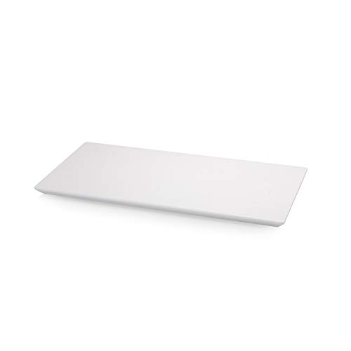 METALTEX - Professionelles Küchenbrett CUT&SERVER 40 x 20 x 1,5 cm, Weiß von Metaltex
