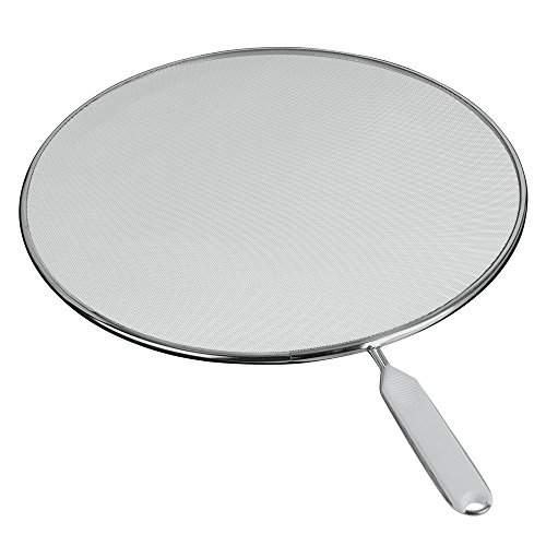 Metaltex 206133080 Fritto Spritzschutzsieb Alu 33cm, Aluminium, Frying pan von Metaltex