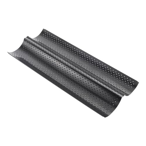 Metaltex Superior Baguette Backform, 38 x 16 cm, mit Antihaftbeschichtung von Metaltex