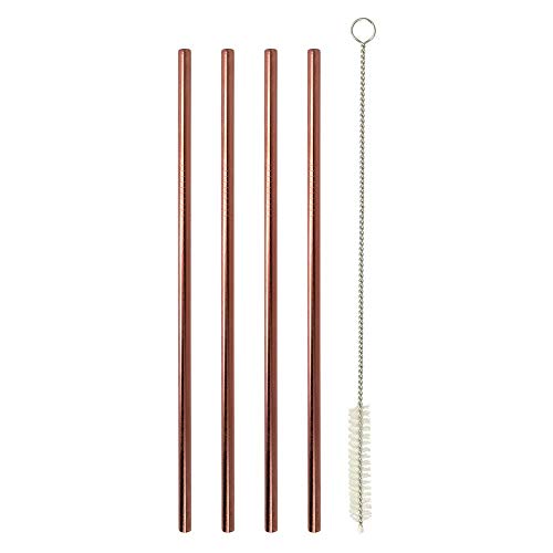 Metaltex 253184000 Trinkhalme Kupfer/Inox 4er-Set gerade Metaltex 253184000 Trinkhalme Kupfer/Inox 4er-Set gerade von Metaltex