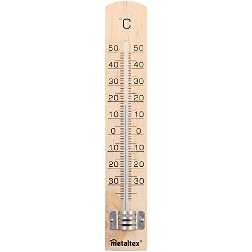 Metaltex 298005 Innenthermometer Braun 3 x 18 x 0,8 cm von Metaltex