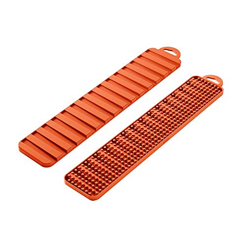 Metaltex 320485001 Gravity Slim Abtropfmatte orange, 40x8 cm von Metaltex