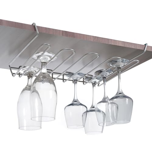 METALTEX COLGADOR COPAS MYCRISTAL, Detailed in The Description, grau, 38 x 26 x 7 cm von Metaltex