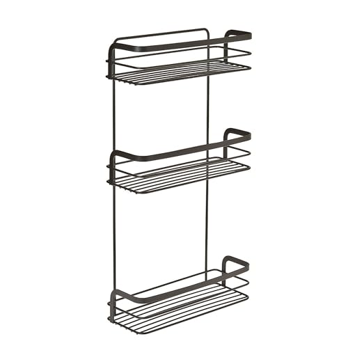 Metaltex Origin Lava 401124000 3-Tier Shelving Unit 26 x 10 x 48 cm von Metaltex