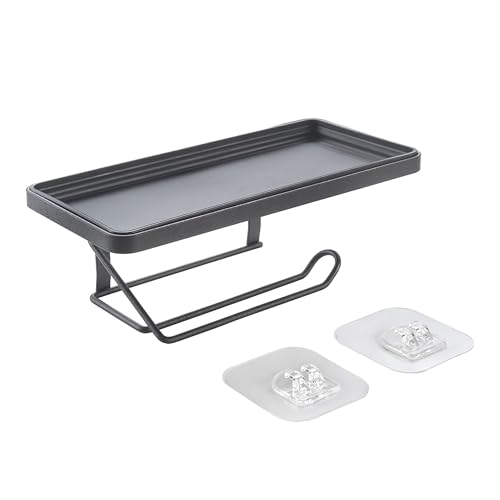 Metaltex Origin Lava U-Fix 401136000 Toilet Roll Holder with Shelf Metaltex Origin Lava U-Fix 401136000 Toilet Roll Holder with Shelf von Metaltex