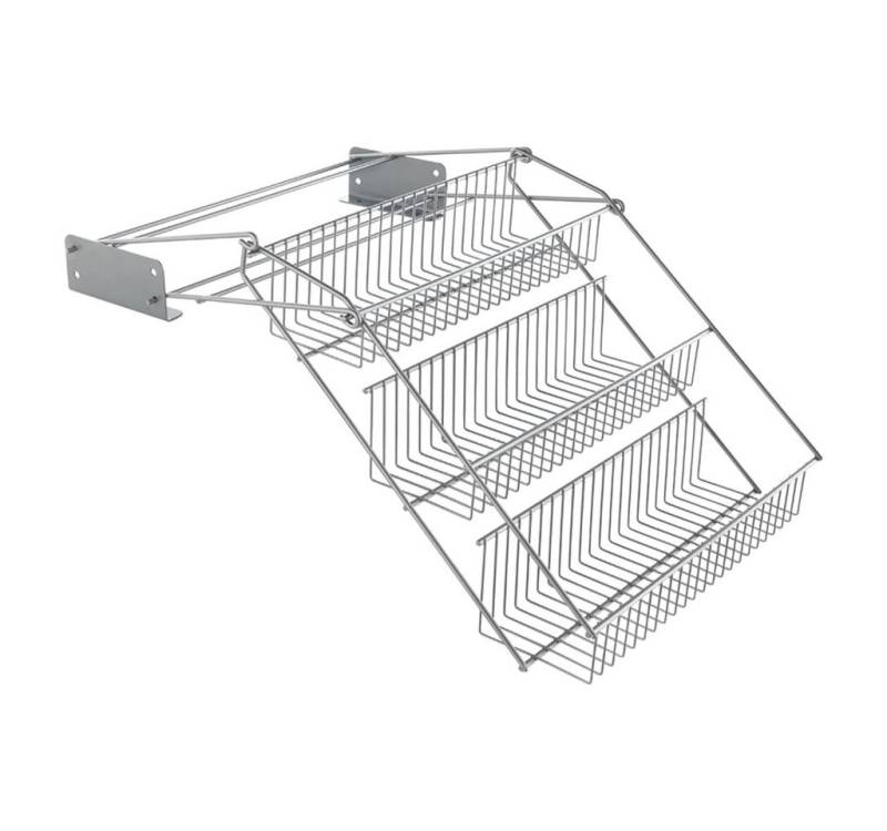 Metaltex Gewürzregal Gewürzregal 3 Etagen Up&Down auf Schienen von Metaltex