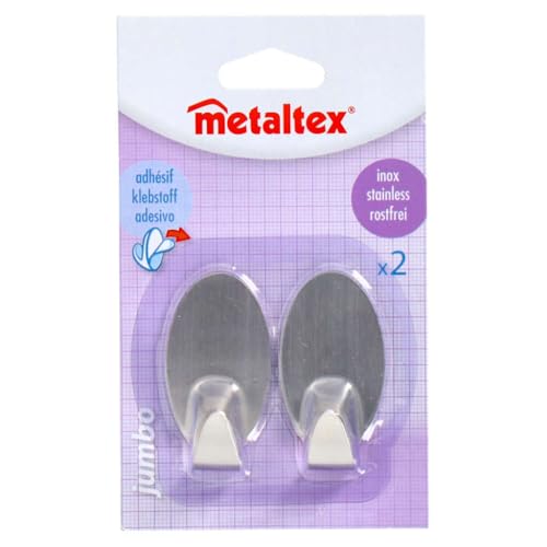 Metaltex Hafthaken, Kunststoff, Mehrfarbig, 2-Piece von Metaltex