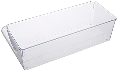 Metaltex Kühlschrank Organizer 15 x 37 x 10 cm Schublade, Kunststoff, Durchsichtig, 15 x 37 x 10 von Metaltex