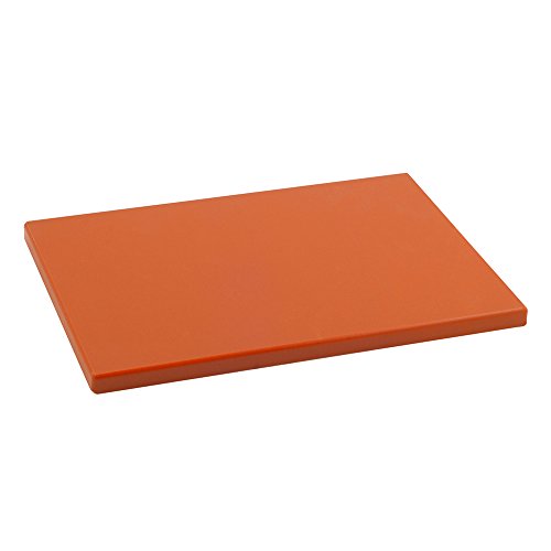 Metaltex PE-500 Schneidebrett, Kunststoff, Mandarine, 33 x 23 x 1.5 cm von Metaltex