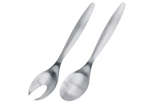 Metaltex Salatbesteck 26cm aus Edelstahl, matt Silber, 26 x 4 x 4 cm Metaltex Salatbesteck 26cm aus Edelstahl, matt Silber, 26 x 4 x 4 cm von Metaltex
