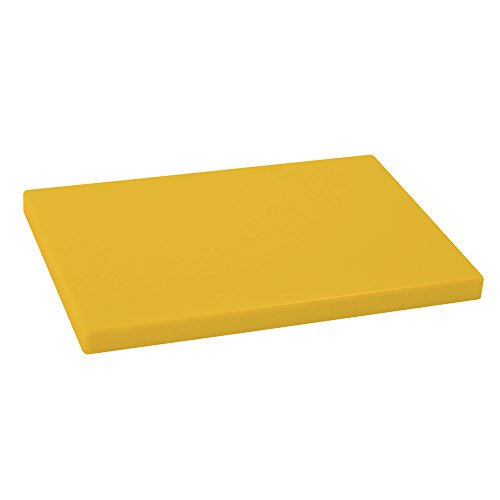Metaltex Küchenbrett, Polyethylen und Kunststoff, gelb, 33 x 23 x 2 cm von Metaltex