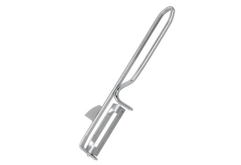 Metaltex Sparschäler Sparschäler Edelstahl 16 cm silber, (1-tlg) von Metaltex
