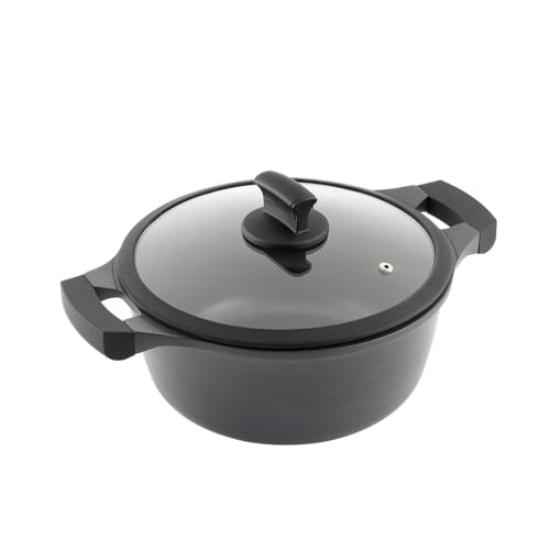 Metaltex Xpert Cooking Pot Made of High-Quality Cast Aluminium 26 cm with ILAG 3 Layers Non-Stick Coating Full Induction Suitable for All Hob Types Metaltex Xpert Cooking Pot Made of High-Quality Cast Aluminium 26 cm with ILAG 3 Layers Non-Stick Coating Full Induction Suitable for All Hob Types von Metaltex