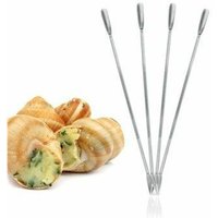 Set mit 4 Meeresfrüchtespießen 18 cm Metaltex von Metaltex