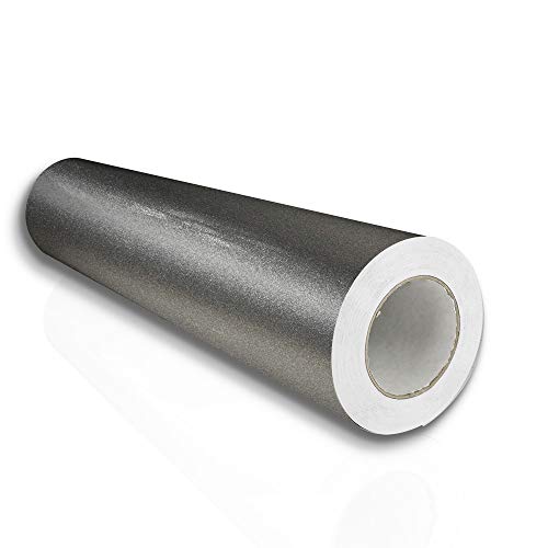 Metamark M7 Plotter-Folie | Klebe-Folie | Möbel-Folie 7 Jahre Haltbarkeit (MK7 Steel (194), 61 x 600cm) von Metamark