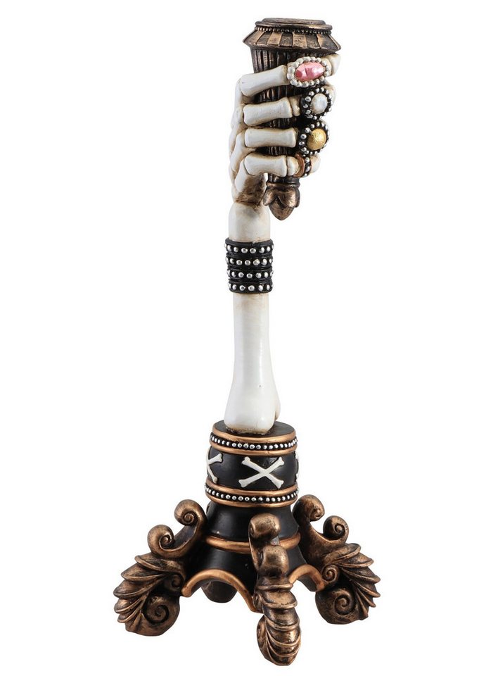 CHAKS Dekoobjekt Skeletthand Kerzenhalter von CHAKS