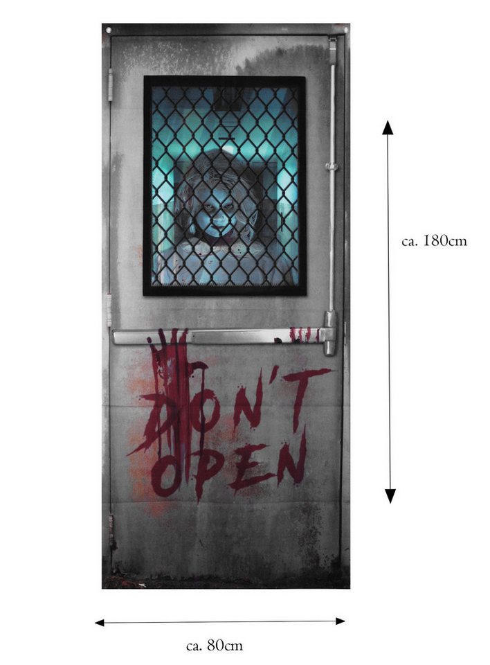 Metamorph Dekoobjekt Geisterklinik Halloween Türdeko von Metamorph