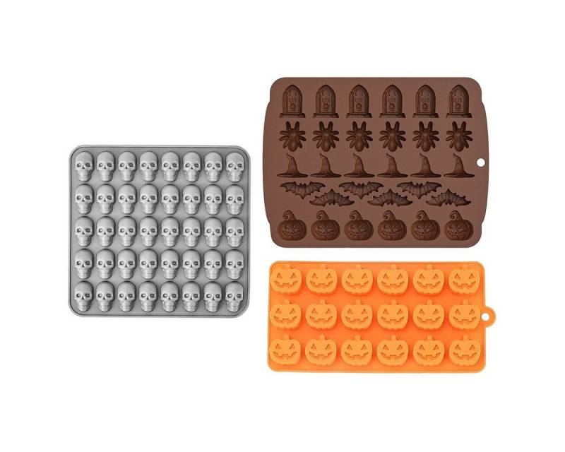 Metamorph Backform Mini Halloween Silikonformen - Schoko Gummibärchen, Schoko Gummibärchen von Metamorph