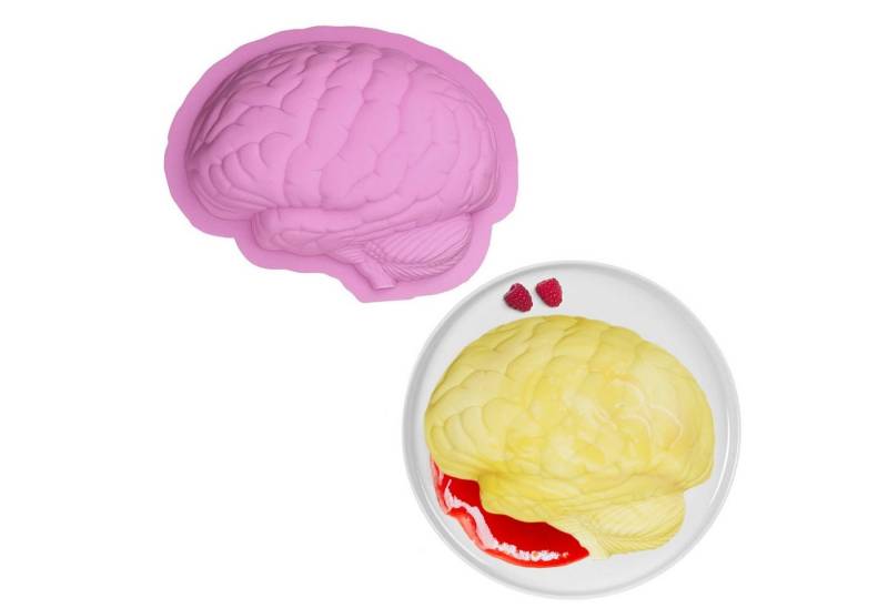 Metamorph Backform Gehirn Silikonform zum Backen und für Pudding 600, (1-tlg) von Metamorph