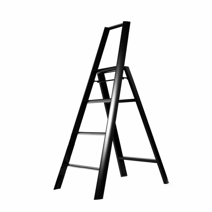 Metaphys Lucano 4 Step Trittleiter Leiter Klappleiter Haushaltsleiter Schwarz B-Ware von Metaphys