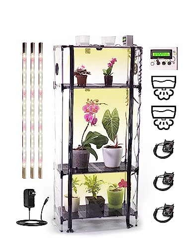 Sezam XL Tropic Mini-Greenhouse with Automatic Humidity Control, Lighting Control, Daylight Timer. von Metaplant