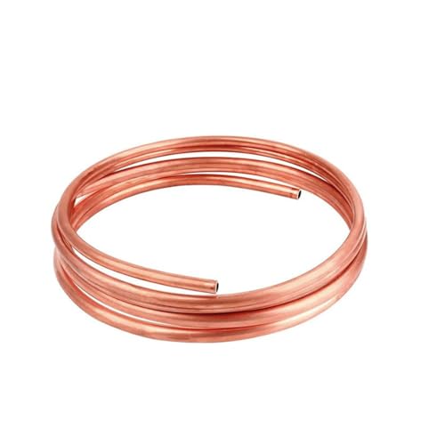 Metaximious 1 Meter Weiche Kupfer Rohr Spule OD 2mm 12mm ID 1mm 10mm Reinem Kupfer Draht Rohr Klimaanlage Kühlung Montage(10x7mm) von Metaximious