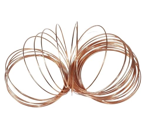 Metaximious 10 Meter weiches Kupferrohr for Klimaanlagenkühlung, 99,9% reines T2-Kupferrohr for DIY-Kühllösung Montage(1.8x0.5mm) von Metaximious