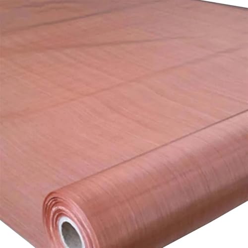 Metaximious 100 cm x 50 cm Kupfernetz Drahtnetz Metallsieb Kupfer Elektromagnetischer Siebfilter DIY(20 MESH) von Metaximious