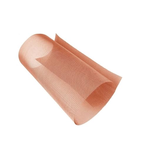 Metaximious 15 x 15 cm 99,9% reines Kupferdrahtgeflecht, 10 bis 200 Maschenweite, Abschirmgewebe for Filtration, Trockensiebung und Siebung DIY(30 mesh) von Metaximious