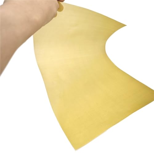 Metaximious 20 bis 200 Mesh Kupferdrahtgeflecht Abschirmgewebe Nicht magnetisches Signalsiebfilternetz Messingdrahtgewebe Werkzeugzubehör DIY(80 Mesh) von Metaximious
