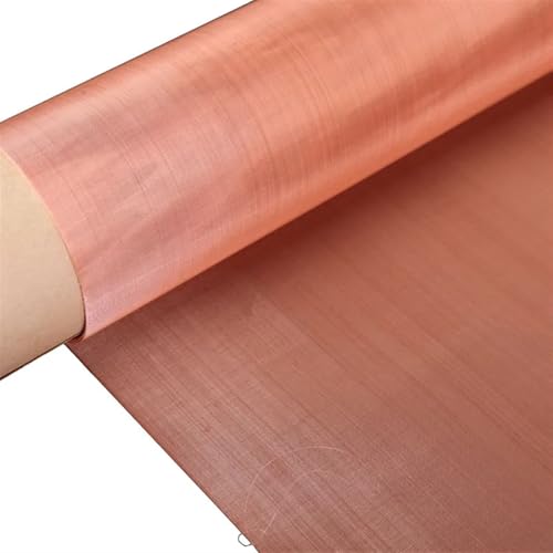 Metaximious 20" breites Messing-Abschirmgewebe, gewebtes Drahtgeflechtnetz, 20 Maschendraht-Farbfilter, nicht magnetischer Signalschirm DIY(0.3cm x 0.6 Meter) von Metaximious